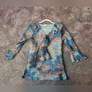 Vintage Y2K Fairy retro Boho Long Sleeve Multi‎ Color Long Sleeve Size Small